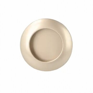 Rankenėlė įfrezuojama ø35x7 mm, nikelis Rankenėlė įfrezuojama ø35x7 mm, nikelis