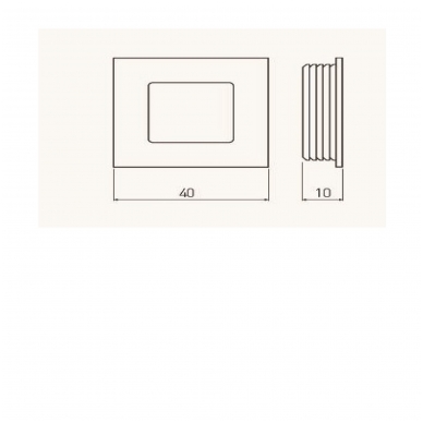 Rankenėlė įfrezuojama UZ-00B226  2