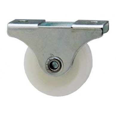 Ratukas ø23 mm, H.30 mm, baltas
