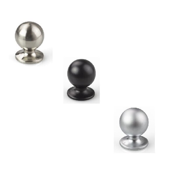 Rankenėlė "bumbuliukas" ø19mm Rankenėlė "bumbuliukas" ø19mm