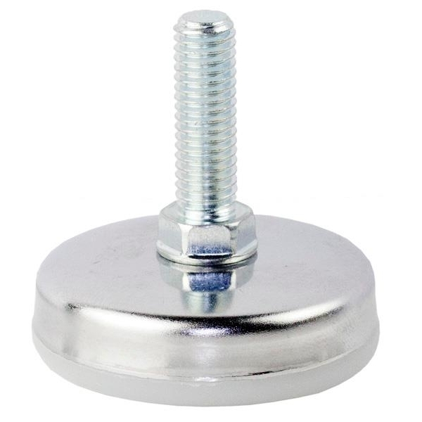 Reguliuojama kojelė TITAN ø26x10 mm, M8x25 mm, balta 1 Reguliuojama kojelė TITAN ø26x10 mm, M8x25 mm, balta 1
