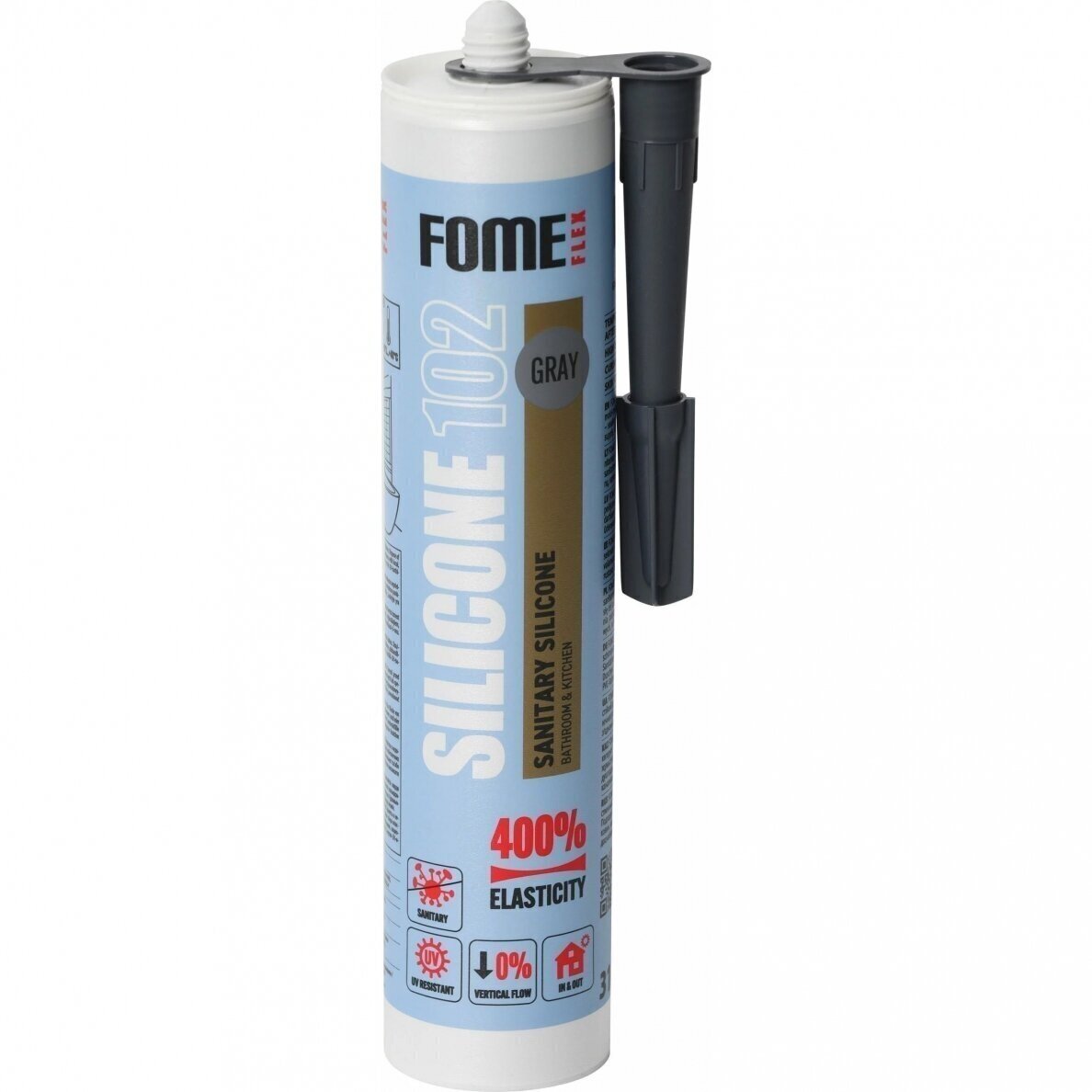 Silikonas 102 SANITARY FOAME FLEX 3