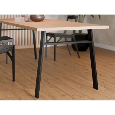 Stalo koja DN-972A STELARIS, matinė juoda 1