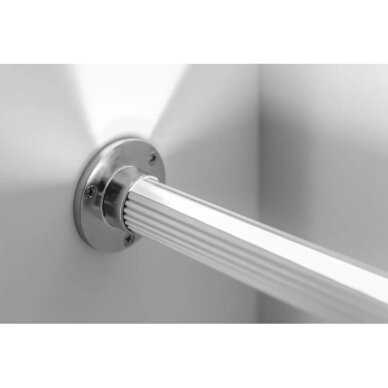 Laikiklis ø25 šviečiančios kartelės LED GLAX, chromas 1