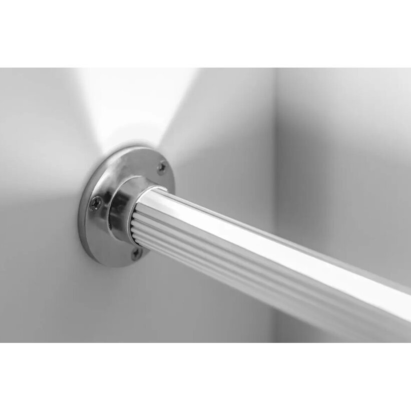 Laikiklis ø25 šviečiančios kartelės LED GLAX, chromas 1