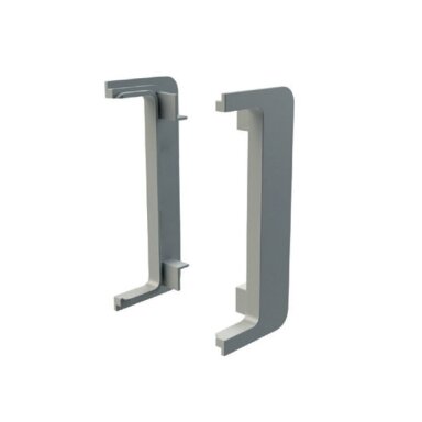 Uždengimas GOLA profiliui L-tipo, 2 vnt., inox Uždengimas GOLA profiliui L-tipo, 2 vnt., inox