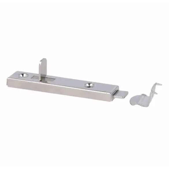 Stumdomas užraktas „Flat“, NPL, 70 mm, tiesus, su L formos fiksatoriumi