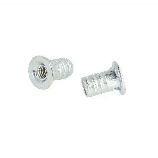 Veržlė įmušama M6, ø14x14 mm, šviesiai cinkuotas 1 Veržlė įmušama M6, ø14x14 mm, šviesiai cinkuotas 1